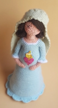 Sel Toy Art - Sel Moralez - Holy Mary - Santa Maria - Portuguese
