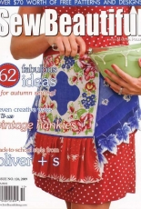 Sew Beautiful Issue 126 September/October 2009