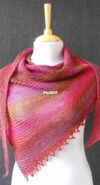 Shawl Assi by Olga Rostovskaya-English-Free
