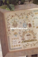 With Thy Needle & Thread WTNT CS136 - Heart of the Home Sampler