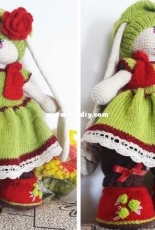 Red Rose Bunny