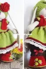 Red Rose Bunny