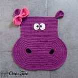 One and two company - Carolina Guzman -  Hippo rug