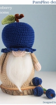Pam Pino Design - Nazeli Mkrtchyan-Tadevosyan - Blueberry Gnome