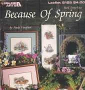 Leisure Arts 2129 Paula Vaughan Book 44 - Because of Spring