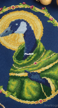 Fine Frog Stitching - Patron of the Bird