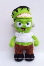 Little Bamboo Handmade - TS Min - Mr Frankenstein amigurumi