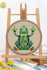 Awesome Pattern Studio 207 - Mandala Frog