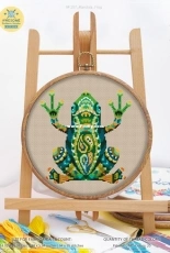 Awesome Pattern Studio 207 - Mandala Frog