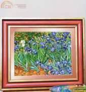 Lirios (Irises) from Cuadros magazine no. 48