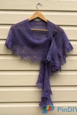 Darling Darling Stay With Me Shawlette by Mona Mono/Back to MONO-Free