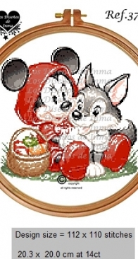 Los Diseños de Inma - Disney 377 - Baby Minnie