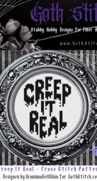 Goth Stitch - Creep It Real by GrandmaBeWildin - free
