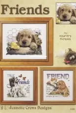 Jeanette Crews Designs JCD 1301 - Friends by Country Threads