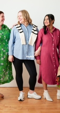 Cashmerette - Winvale Dress and Tunic - 1115 - Sizes 0-16 + 12-32
