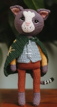 E Grace Crochet - Elizabeth Grace - Castor The Magician Cat - Free