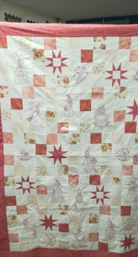 Red work and star