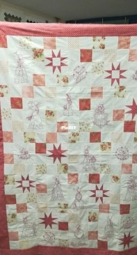 Red work and star