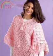 Mary Layfield - Lacy Fans Poncho - Free