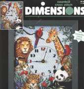 Dimensions 3849 Wild Kingdom Clockwork