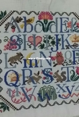 The Flying Granny ABC Alphabet Sampler