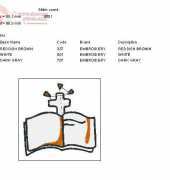 Book of Common Prayer - Machine Embroidery/ME