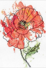 Design Works 2973 Peach Floral
