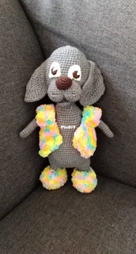 Crochet dog