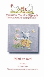Martine Rigeade 1012 - Mimi en Avril / Mimi in April PCS