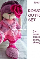Crochet Bunny Art - Irina Tarasova - Rosie outfit set - Dutch