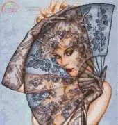Art-goblen - Girl with Fan by S.Nedelcheva PCS