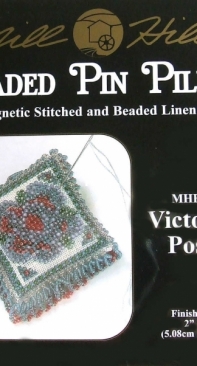 Mill Hill Beaded Pin Pillow MHBPP6 Victorian Possey