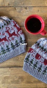 Holly Jolly Hat by RosiePosieKnitCo