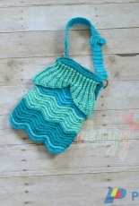 EkayG Crafts - Erin Greene - Mermaid Ripple Purse