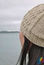 Tidal Beanie by Wei S. Leong /Kiwiyarns Knits-Free