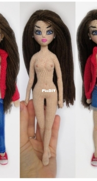 Mitryukhina Evgeniya Ronaldovna - Evgeniya Ronaldovna - Митрюхина Евгения - Frame Doll - Кукла на каркасе - Russian