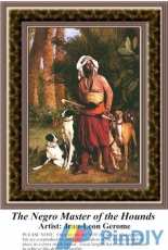 Sunrays Creations RE-734 The Negro Master of the Hounds