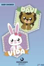 Mister Acqua Atelie Criativo- Baby Shower. Davi Vida Felt Pattern - Portuguese - Free