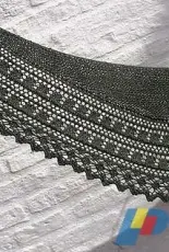 Verde al Sol Shawl by Alba Cabrera -English, Spanish - Free