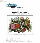 Artecy Cross Stitch - God Bless Our Home 2