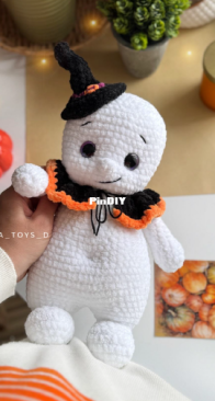 Go Crochet Studio / Helena Toys Dmitrov - Kharitonova Elena - Ghost