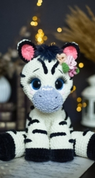 Provyazano - Viktoria Lazareva - Виктория Лазарева - Zebra - Зебра - Russian