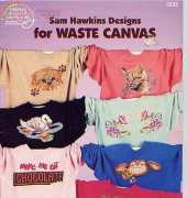 American School of Needlework 3535- Sam Hawkins- Designs for Waste Canvas