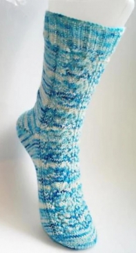 River Cross Sock by Jensen Kho - Free