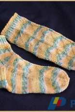 Primrose Dragon Socks by Jeane Frisbee-Free