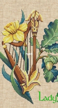 Art Stitch - LadyD - Wales by Daria Smirnova