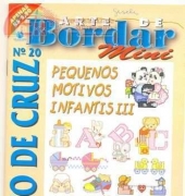 Ponto de Cruz-Arte de Bordar Mini-N°20 (spanish)