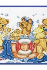 Design Works 9856 - Bath Bears by Sarah Bengry