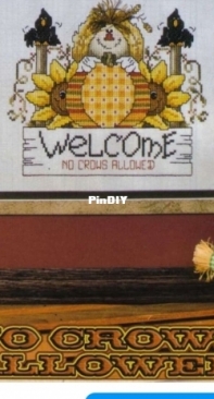 No Crows Allowed from Stoney Creek Cross Stitch Collection Magazine - May 2008 XSD
