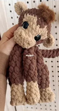 Bkay Crochet co - Brandi Martin - Memphis the Baby Monkey the Snuggler